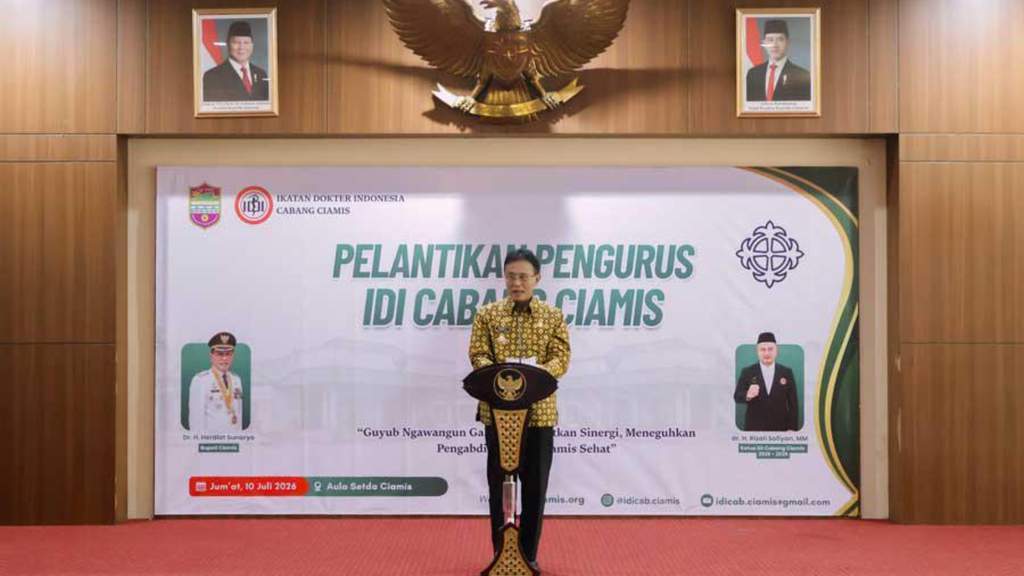 Bupati Ciamis Minta Pengurus IDI Layani Warga Tanpa Pilih Kasih