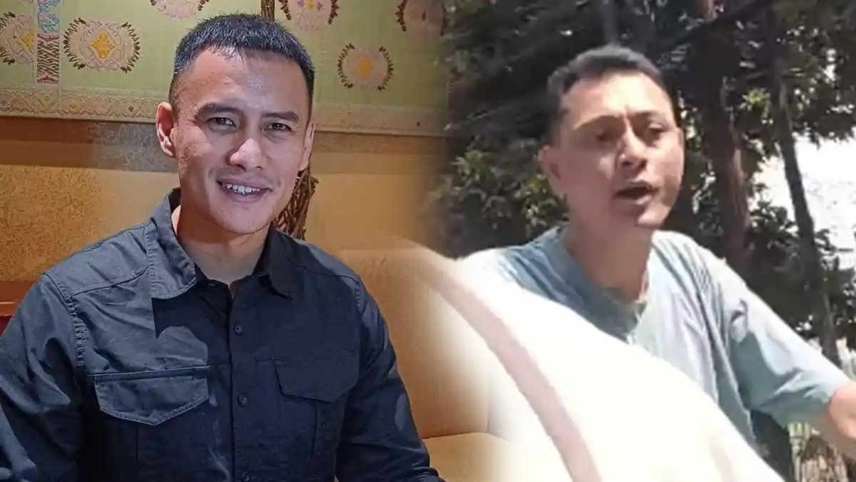 Tangkapan layar aksi pemukulan pemotor di Jagakarsa yang diviralkan Choky Sitohang