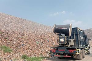 Posko siaga bencana dan armada pemadaman kebakaran bersiap di kawasan landfill TPST Bantargebang