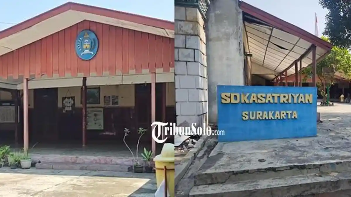 Bangunan bersejarah SD Kasatriyan Solo yang didirikan sejak tahun 1910 oleh Keraton Surakarta